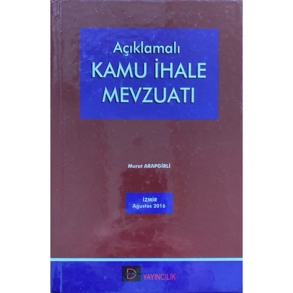 Kamu ihale Mevzuatı  Denetler Yayınları  310,00 TL - eskicievi.com'da