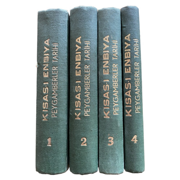 Kısas-ı Enbiya, Peygamberler Tarihi - 1. 2. 3. 4. Cilt Takım - 1962 Baskı  Yazarın Kendi Yayını  510,00 TL - eskicievi.com'da