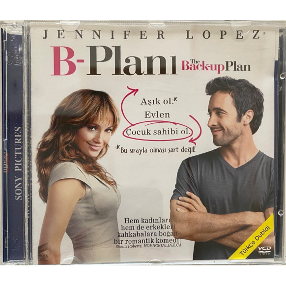 B-Planı, The Backup Plan  - VCD Film