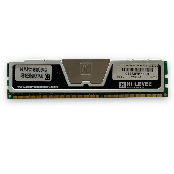 Hi-Level DDR3 1333, 4GB Masaüstü Ram Bellek - Model : HLV-PC10600D3/4G