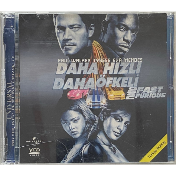 Daha Hızlı Daha Öfkeli  - VCD Film