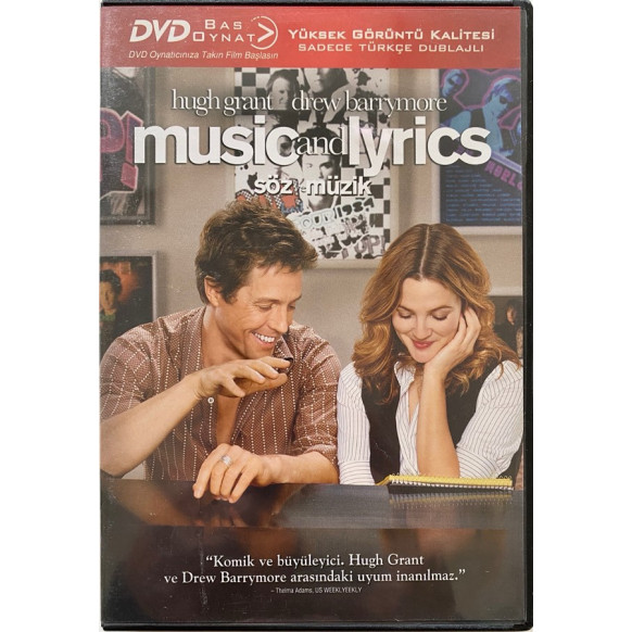 Söz ve Müzik, Music And Lyrics - DVD Film