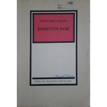 Şemsettin Sami - Agah Sırrı LEVEND  Türk Dil Kurumu Yayınları  65,00 TL - eskicievi.com'da