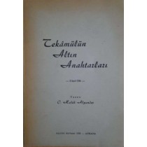 Tekamülün Altın Anahtarı - O. Haluk ALPANDER    49,90 TL - eskicievi.com'da