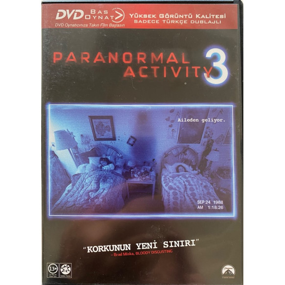 Paranormal Activity 3 - DVD Film
