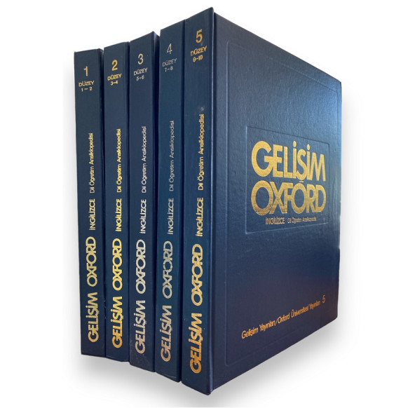 Gelişim Oxford İngilizce Dil Öğretim Ansiklopedisi, 5 Cilt Takım  Gelişim Yayınları  1,160.00 - eskicievi.com'da