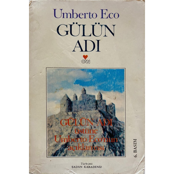 Gülün Adı  Can Yayınları  105,00 TL - eskicievi.com'da