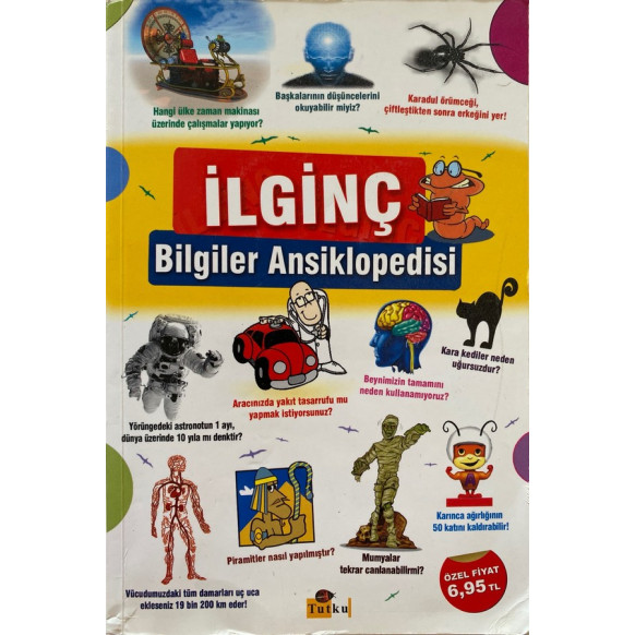 ilginç Bilgiler Ansiklopedisi  Tutku Yayınları  29,90 TL - eskicievi.com'da