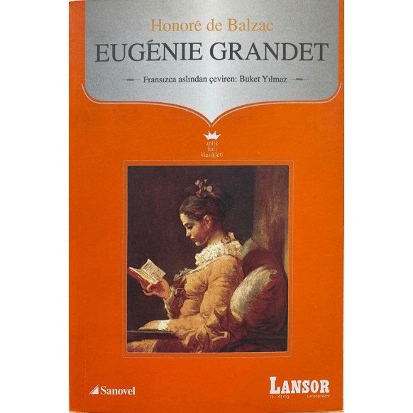 Eugenie Grandet - Honore de Balzac  Lacivert Yayınları  29,00 TL - eskicievi.com'da