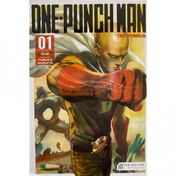 One-Punch Man - Tek Yumruk Cilt 1 - Tek Yumruk - Yusuke Murata  Akılçelen Kitaplar Yayınları  49,00 TL - eskicievi.com'da