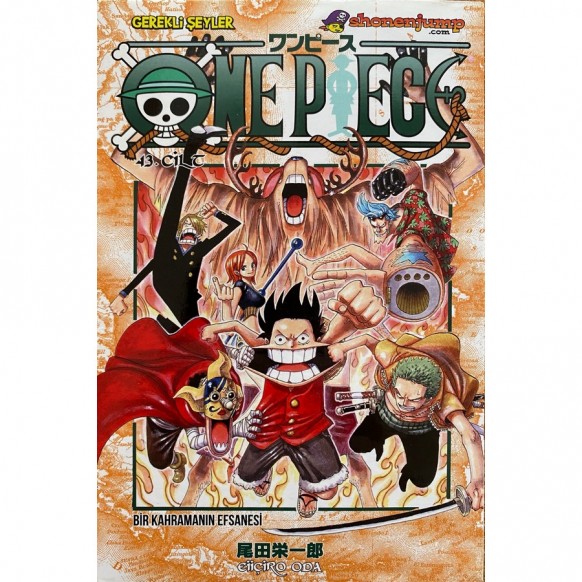 Manga, One Piece Cilt 43 - Eiichiro Oda  Gerekli Şeyler Yayınları  800,00 TL - eskicievi.com'da