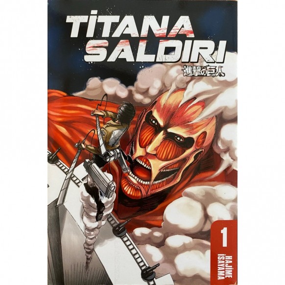 Titana Saldırı Cilt 1 - Hajime İsayama  Gerekli Şeyler Yayınları  65,00 TL - eskicievi.com'da