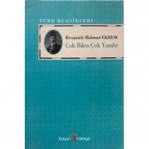 Çok Bilen Çok Yanılır - Recaizade Mahmut Ekrem  Kurgan Edebiyat Yayınları  44,40 TL - eskicievi.com'da