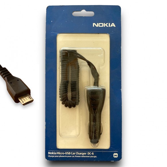 Orijinal Nokia Mikro USB Araç şarj Cihazı - DC-6