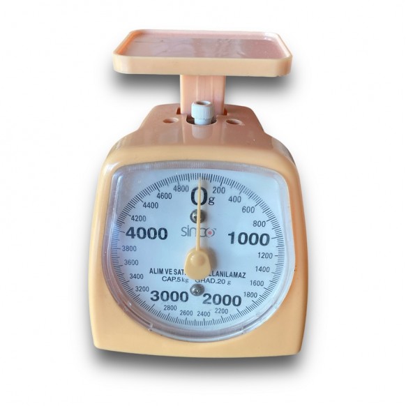 Sinbo Mekanik Basit ve Kullanışlı Mutfak Terazisi 5 KG - Model-SKS4505