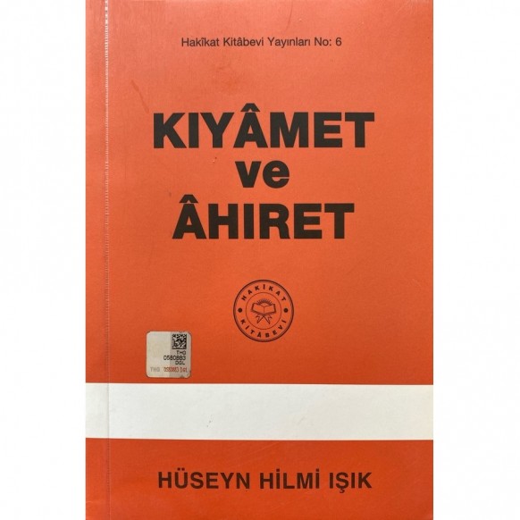 Kıyamet ve Ahiret - Hiseyn Hilmi IŞIK  Hakikat Yayınları  24,50 TL - eskicievi.com'da