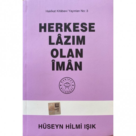 Herkese lazım olan İman - Hüseyin Hilmi IŞIK  Hakikat Yayınları  25,40 TL - eskicievi.com'da