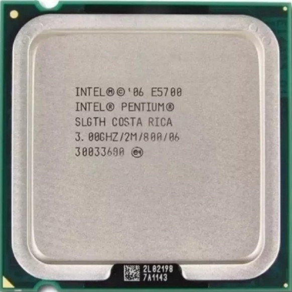 intel Pentium Dual-Core E5700 -3.0 GHz / 2M / 800 - SLGTH - Masaüstü işlemci