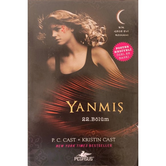 Yanmış - 22. Bölüm Poster Hediyeli Özel Ek Baskı - P. C. Cast , Kristin Cast