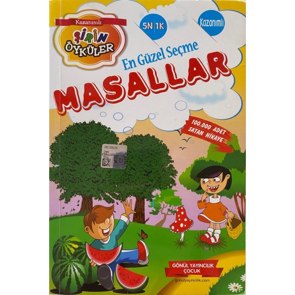 Kazanımlı şirin öyküler, En Güzel Seçme Masallar - Ali Olcar  Gönül Yayınları  20,00 TL - eskicievi.com'da