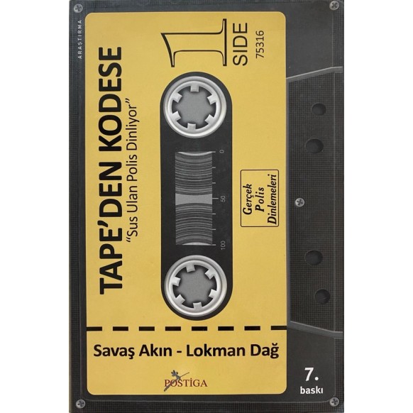 Tape'den Kodese - Savaş Akın, Lokman Dağ  Postiga Yayınları  25,00 TL - eskicievi.com'da