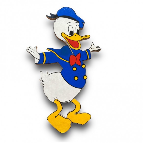 Donald Duck, Akşap MDF Kesme ve Boyama Buvar Biblosu