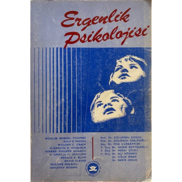 Ergenlik Psikolojisi - Bekir Onur  Hacettepe Üniversitesi Yayınları  40,00 TL - eskicievi.com'da