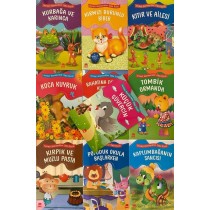 Sevimli Hayvancıklar Öykü Dizisi - 10 Kitap Takım