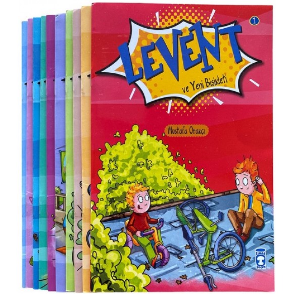 Levent-ilk Okuma Kitapları - 10 Kitap Takım - Mustafa Orakçı
