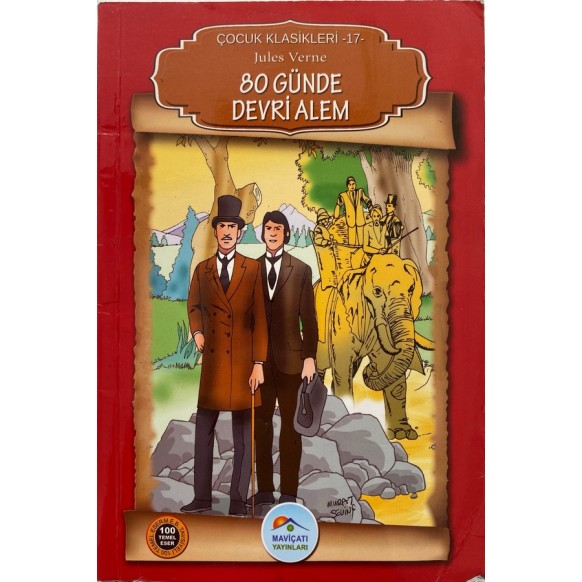 80 Günde Devri Alem - Jules Verne  Maviçatı Yayınları  15,90 TL - eskicievi.com'da