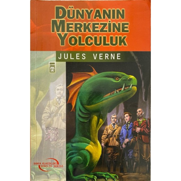 Dünyanın Merkezine Yolculuk - Jules Verne  Timaş Yayınları  3,00 TL - eskicievi.com'da
