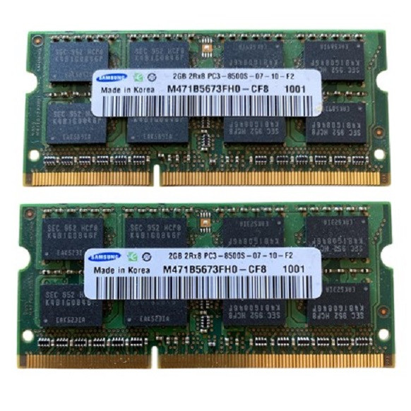 Samsung  2X2 - 4 GB DDR3 1066 MHz - Notebook Ram Bellek - M471B5673FH0-CF8