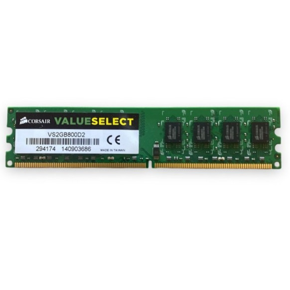 Corsair, 2 GB DDR2 800 Mhz - VS2GB800D2 Masaüstü Ram Bellek