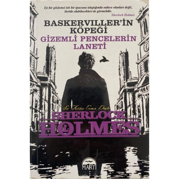 Sherlock Holmes Baskerviller'in Köpeği, Gizemli Pencelerin Laneti - Sir Arthur Conan Doyle  Martı Yayınları  30,00 TL - eskic...