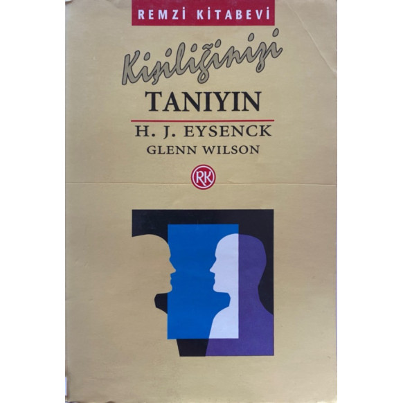 Kişiliğinizi Tanıyın - H. J. Eysenck, Glenn Wılson  Remzi Kitabevi Yayınları  33,50 TL - eskicievi.com'da