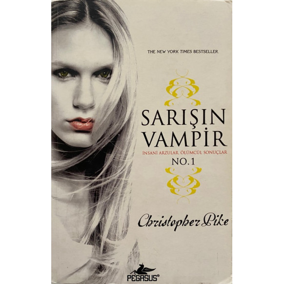 Sarışın Vampir - Christopher PİKE  Pegasus Yayınları  31,40 TL - eskicievi.com'da