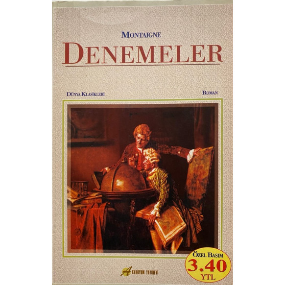 Denemeler - Montaigne  Akvaryum Yayınları  29,50 TL - eskicievi.com'da