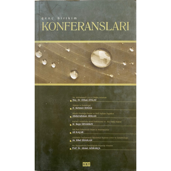 Genç Birikim Konferansları - Orhan ATALAY  Genç Birikim Yayınları  30,00 TL - eskicievi.com'da