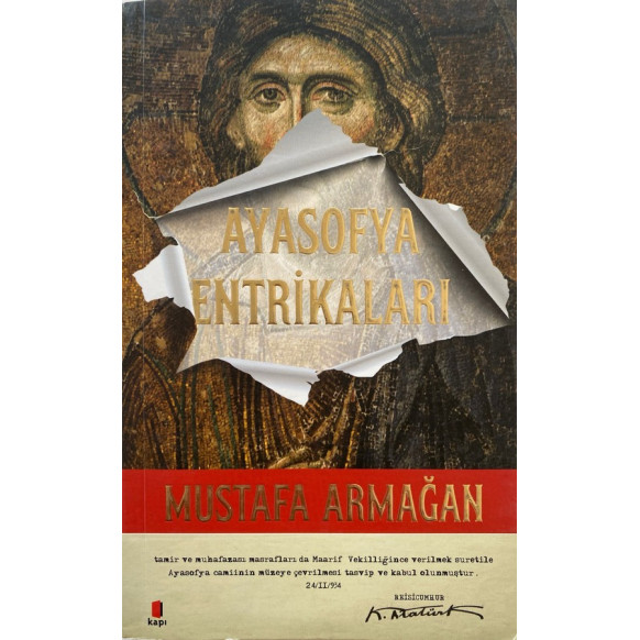 Ayasofya Entrikaları - Mustafa Armağan  Kapı Yayınları  130,00 TL - eskicievi.com'da