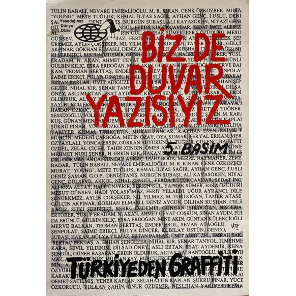 Bizde Duvar Yazısıyız - A. Ayhan ESEN  Metis Yayınları  39,90 TL - eskicievi.com'da
