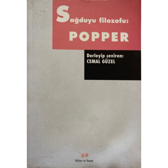 Sağduyu Filozofu, Popper - Cemal GÜZEL, Bilim ve Sanat Yayınları,  69,00 TL - eskicievi.com'da