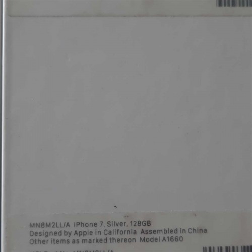 iphone 7 - Silver 128 GB - Boş Kutu