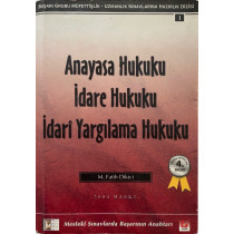 Anayasa Hukuku, idare Hukuku idari Yargılama Hukuku - 2004 Baskı  Seçkin Yayınları  39,90 TL - eskicievi.com'da