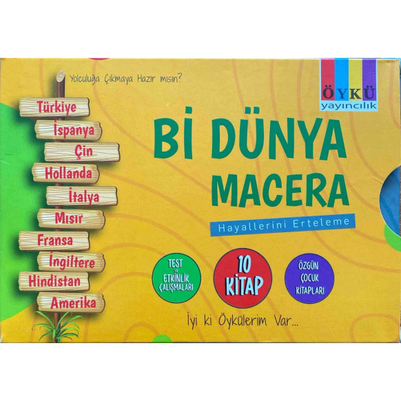 Bi Dünya Macera - Hayallerini Erteleme - 10 Kitap ve Soru Kitapcığı  Öykü Yayınları  200,00 TL - eskicievi.com'da