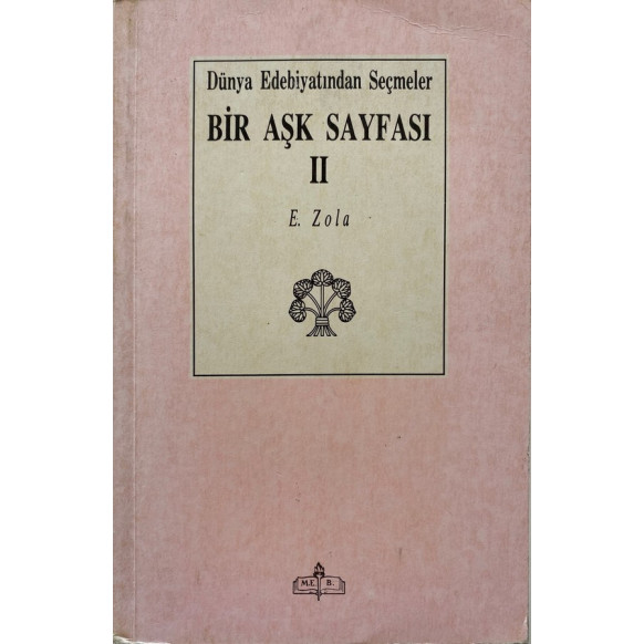 Bir Aşk Sayfası 2.Cilt - E. Zola  Milli Eğitim Bakanlığı Yayınları  30,00 TL - eskicievi.com'da