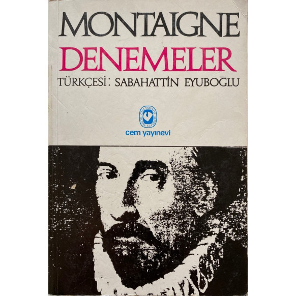 Denemeler - Montaigne  Cem Yayınları  29,40 TL - eskicievi.com'da
