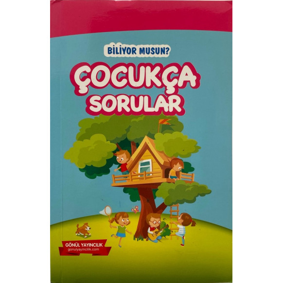 Biliyor Musunuz Çocukça Sorular  Gönül Yayınları  32,90 TL - eskicievi.com'da