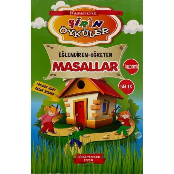 Eğlendiren Öğreten Masallar  Gönül Yayınları  21,90 TL - eskicievi.com'da
