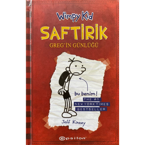 Saftirik Greg'in Günlüğü, Bu Benim - Jeff Kinney  Epsilon Yayınları  34,90 TL - eskicievi.com'da