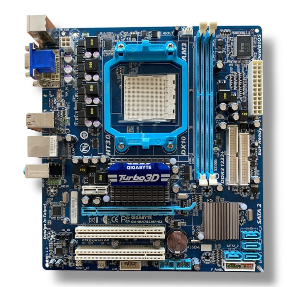 Gigabyt GA-MA78LMT-S2 - Soket AM3 Anakart
